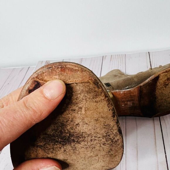 Mia Limited Edition Marrshal Gold Silver Star Embellished Suede Leather Ankle Bo - Picture 12 of 14